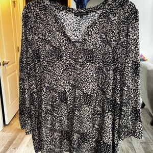 Napa Valley Animal Print Blouse
